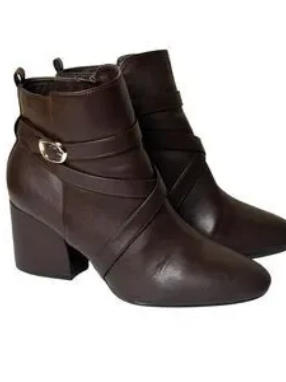 Kelly & Katie Deep Brown Ankle Booties